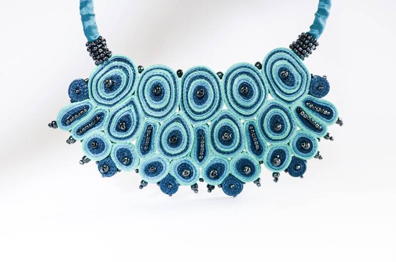Halskette von AudraTextileStudio
