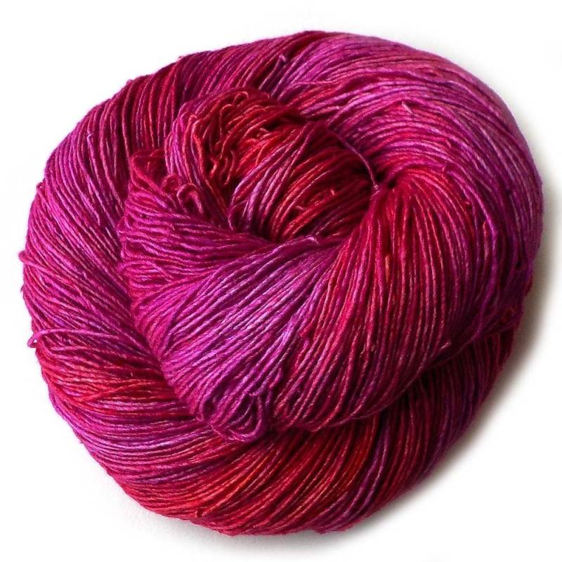Neu Frühe Azaleen Infinity Doppel Loop Schal Azalee Rot Pink Fuchsia Helle Blumenfarben Boho Luxe Reine Tussah Seide Audrey Gestrickt von AudreyKnitted
