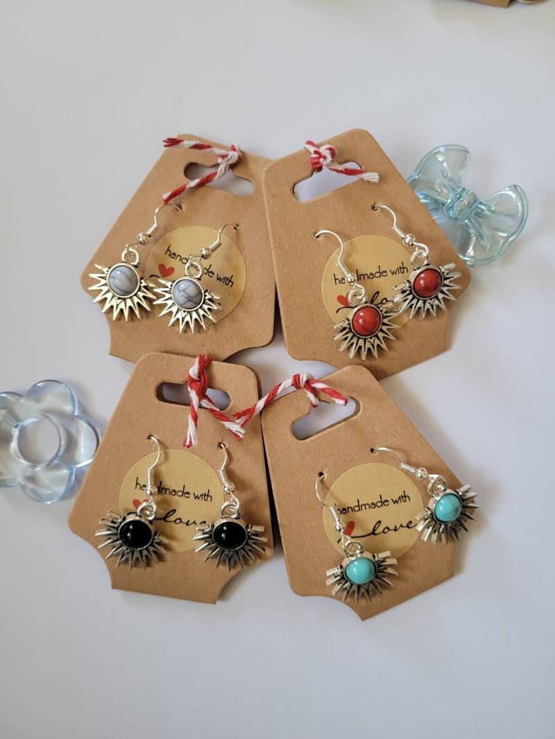 Ohrringe Hängeohrringe Boho Style Geschenk Schmuck von AudreyKreationen