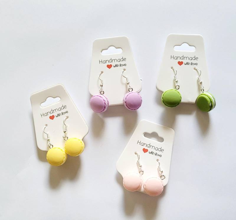 Sommer Hängeohringe Ohrringe Süssigkeiten Macaron Geschenk Party Geburtstag Urlaub Strand Sommer Hängeohringe Ohrringe Süssigkeiten Macaron Geschenk Party Geburtstag Urlaub Strand von AudreyKreationen