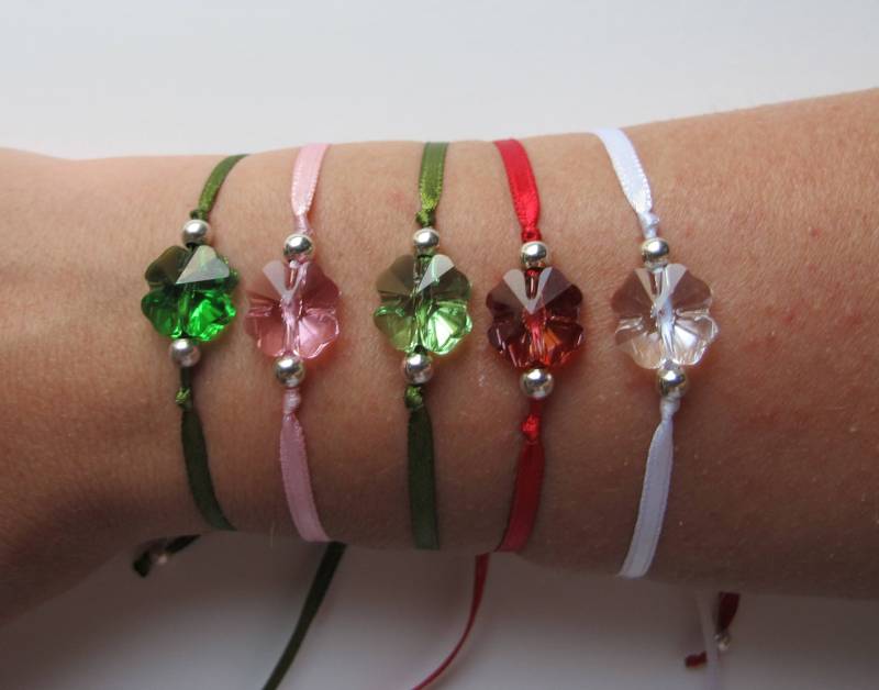 Kristallklee-Armband - Mehrere Farben Kristallklee-Armband - Mehrere Farben von AudreyWorld