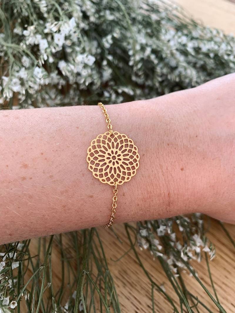 Armband Medaille Rosece Armband Medaille Rosece von Audreymbijoux