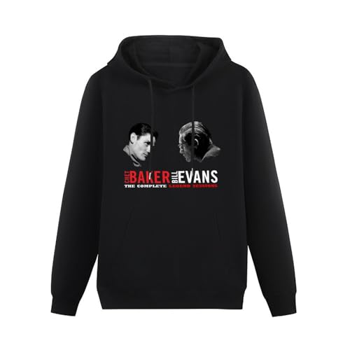 AuduE New Chet Baker Bill Evans The Complete Legend Men's Hoody Size L von AuduE