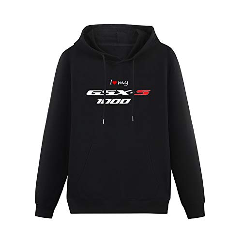 AuduE Personnalise 1000 Gsx Col Rond Moto Gsx-S Hoodies Long Sleeve Pullover Loose Hoody Men Sweatershirt Size XL von AuduE