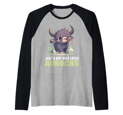 Herren Auerochsen Auerochse Raglan Herren Auerochsen Auerochse Raglan von Auerochsen Auerochse Tier Shop