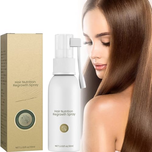 Haarwachstumsspray Haarwachstumsspray Frauen Haarwachstumsspray für Männer, Hair Growth Maximizer Spray für Dünnes Haar Haarausfallprävention Stärkt Die Haarwurzel von Auflosung