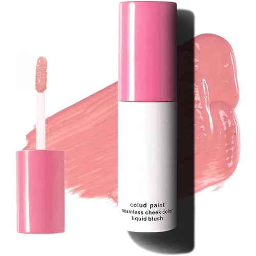 Liquid Blush Cream, Flüssiges Wangenrouge, Mattes Flüssiges Rouge-Make-up, Mousse Face Blush, Rouge, Face Blush, Natürliches Aussehen, Ideales Gel Blush Geschenk für Frauen (#02) von Auflosung