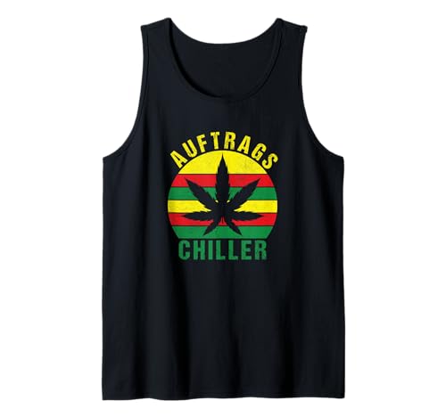 Herren Auftragschiller Faultier Spruch Kiffer Kostüm Cannabis Hanf Tank Top Herren Auftragschiller Faultier Spruch Kiffer Kostüm Cannabis Hanf Tank Top von Auftragschiller Sprüche Fun Outfits