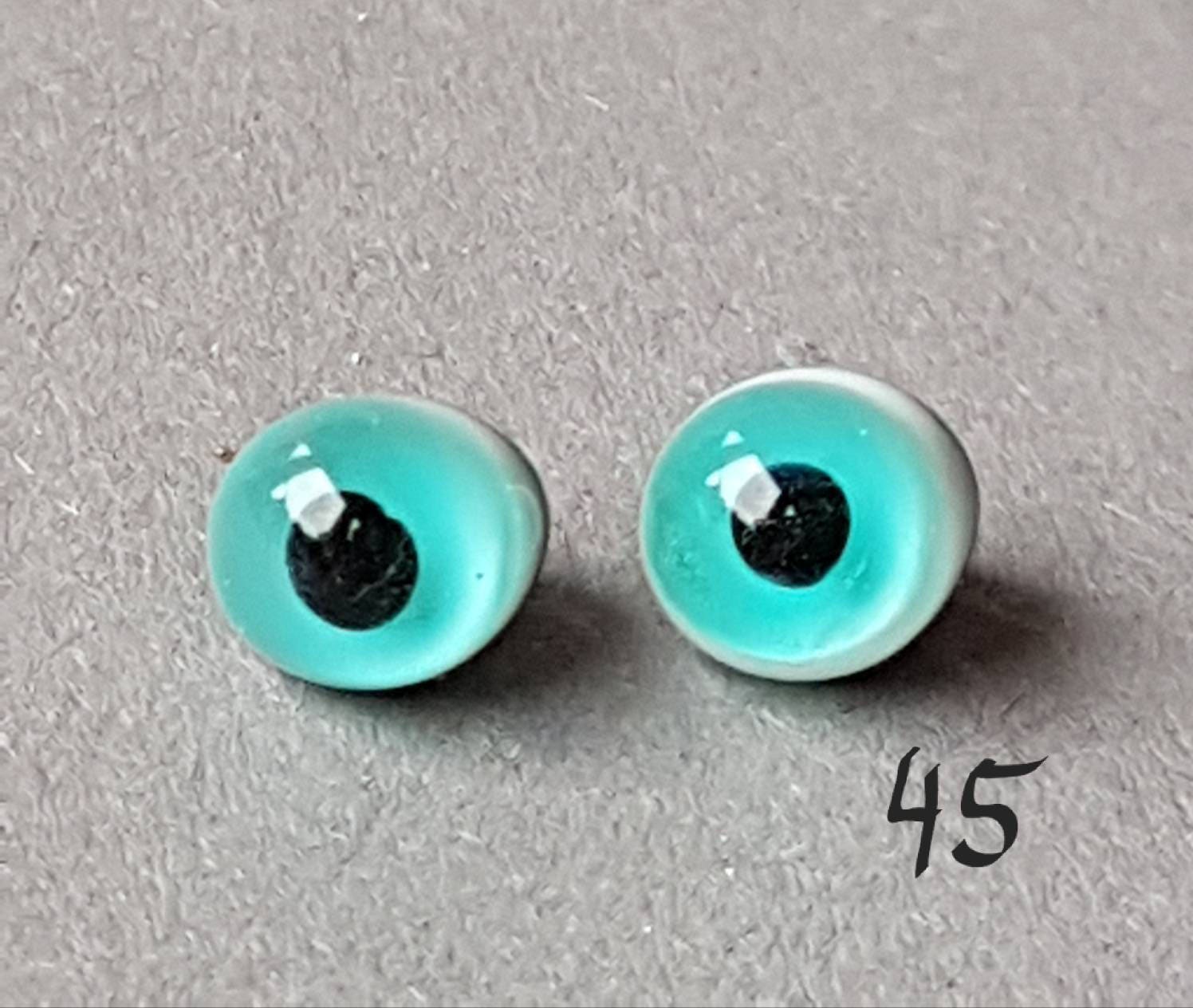 45. Glasaugen 7mm , Puppenmacherzubehör, Bärendoktor, Künstfigur, Filzschnecke, Wasseraugen, Fischaugen, Oktopusauge, Seepferdchenaugen 45. Glasaugen 7mm , Puppenmacherzubehör, Bärendoktor, Künstfigur, Filzschnecke, Wasseraugen, Fischaugen, Oktopusauge, Seepferdchenaugen von Augenmacherei