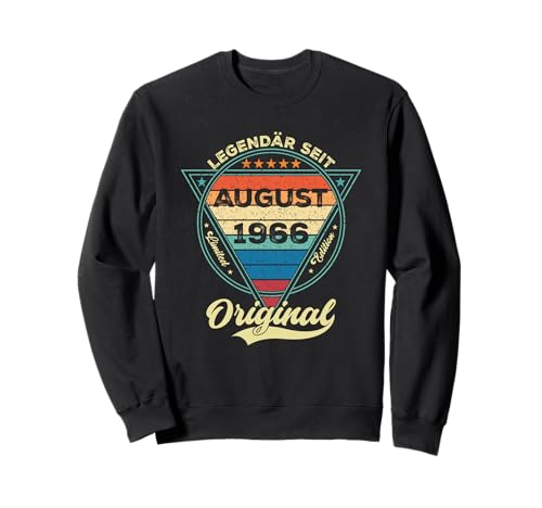 Damen Legendär seit August 1966 59.Geburtstag Junge 59 Jahre Sweatshirt Damen Legendär seit August 1966 59.Geburtstag Junge 59 Jahre Sweatshirt von August Jahrgang 1966 Geburtstag