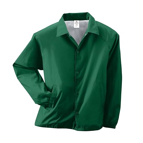 Augusta Sportswear Herren Coach-Jacke Nylon Coachjacke gefüttert, dunkelgrün, L Augusta Sportswear Herren Coach-Jacke Nylon Coachjacke gefüttert, dunkelgrün, L von Augusta Sportswear