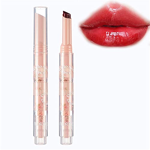 Flortte Jelly Lipstick, Florette Jelly Lipstick, Flortte Nice to Meet Chu Jelly Lipstick, Long Lasting Moisture Rich Lip Balm, Waterproof of Moisturizing Long Lasting Non-sticky Mirror Lip Gloss (09#) von Aumude