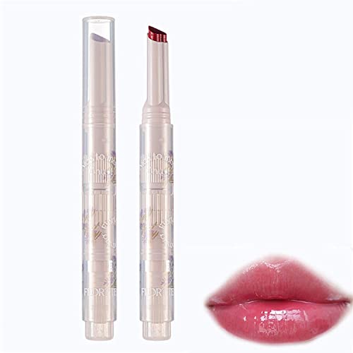 Flortte Jelly Lipstick, Florette Jelly Lipstick, Flortte Nice to Meet Chu Jelly Lipstick Heart Shape, Waterproof of Moisturizing Long Lasting Non-Sticky Mirror Lip Gloss (07#) von Aumude