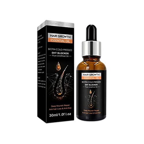 Hair Regrow Ginger Germinal Essential Oil, Ginger Anti Hair Loss Serum for Hair Loss & Hair Thinning Treatment Promote Hair Regrowth Suitable for Men and Women (1Pcs) von Aumude