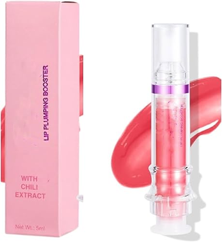 Lip Plumper, Lip Plumper Gloss, Lip Plumping Booster Gloss, Plumping Lip Oil With Chili Extract, Natural Lip Plumping Oil and Lip Care Serum Enhancer, Hydrating & Reduce Fine Lines (Style 4) von Aumude