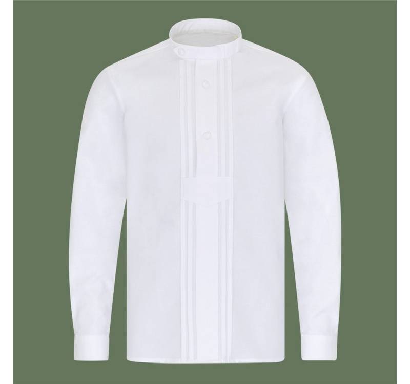 Aumühle Trachtenhemd Kinder-Pfoad Hemd Luis SK weiß von Aumühle