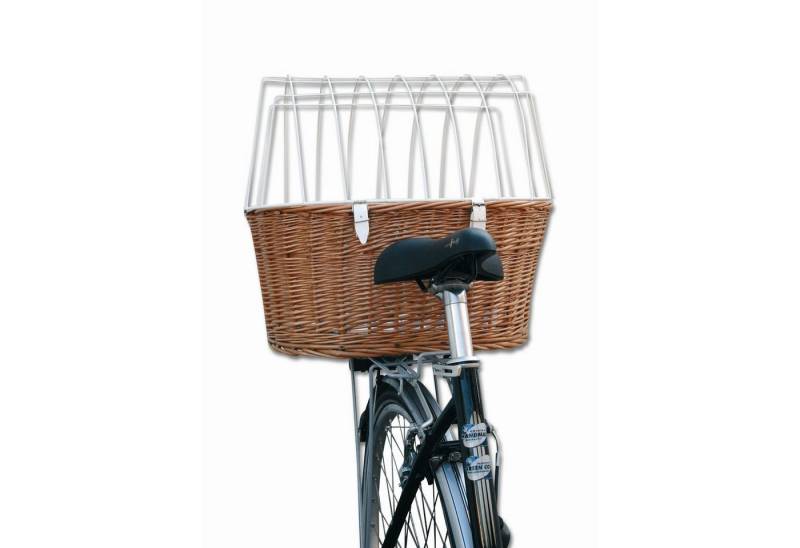 Aumüller Tierfahrradkorb Fahrrad-Tierkorb mit Halter, L: 52 cm, Gepäckträgermontage von Aumüller