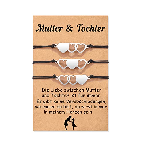 Aunis Mutter Tochter Geschenk, Mutter Tochter Armband Muttertagsgeschenke Geburtstagsgeschenk Geschenk für Mama Mutter Tochter Mädchen Muttertag Geburtstag Weihnachten Aunis Mutter Tochter Geschenk, Mutter Tochter Armband Muttertagsgeschenke Geburtstagsgeschenk Geschenk für Mama Mutter Tochter Mädchen Muttertag Geburtstag Weihnachten von Aunis