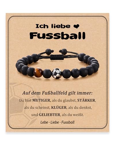 Fussball Geschenke Jungen, Fußball Geschenke für Jungs Teenager Sohn Armband Geburtstagsgeschenk Fussball Geschenke Jungen, Fußball Geschenke für Jungs Teenager Sohn Armband Geburtstagsgeschenk von Aunis
