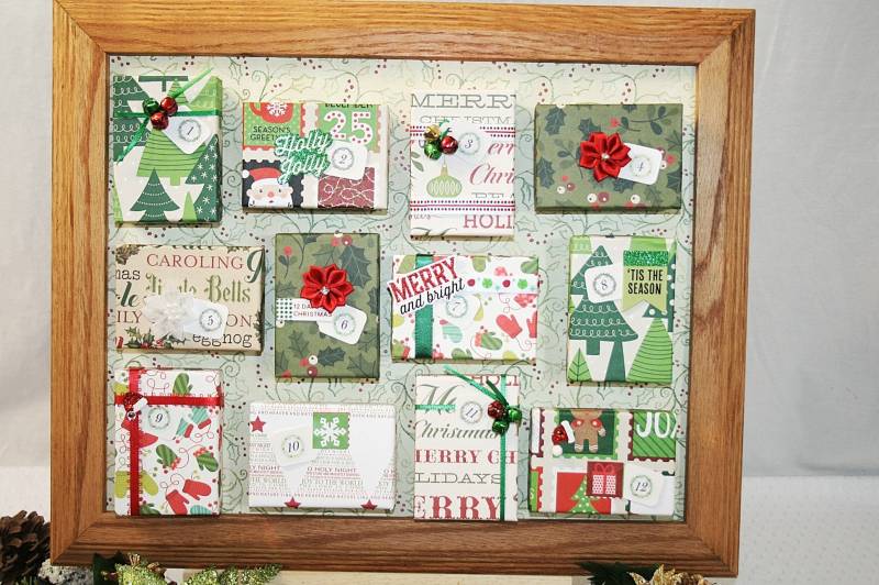 Schmuck Adventskalender Goldtone Ohrring 12 Tage Weihnachten Geschenke Für Sie Weihnachtsgeschenke Advent von AuntBeasBling