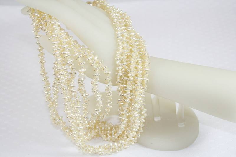 Vintage 1980Er 8-strang Faux Süßwasserperlen Halskette Neu Alte Lagerhochzeit Besonderer Anlass Urlaub Party Jeder von AuntBeasBling