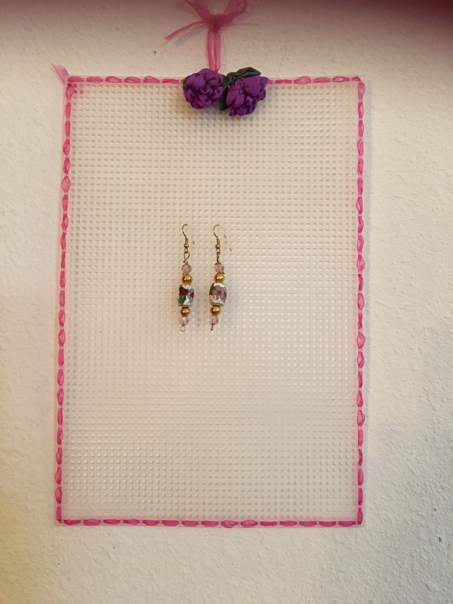 Ohrring Halter.holds Ohrstecker Und Brisuren.hübsche Organizer.ohrringe Nicht Enthalten von AuntBsCottage