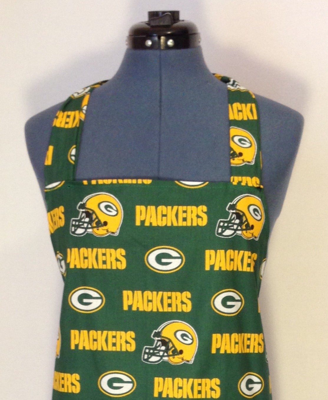 Green Bay Packers - Große Grillschürze Mit Taschen von AuntShellDesigns