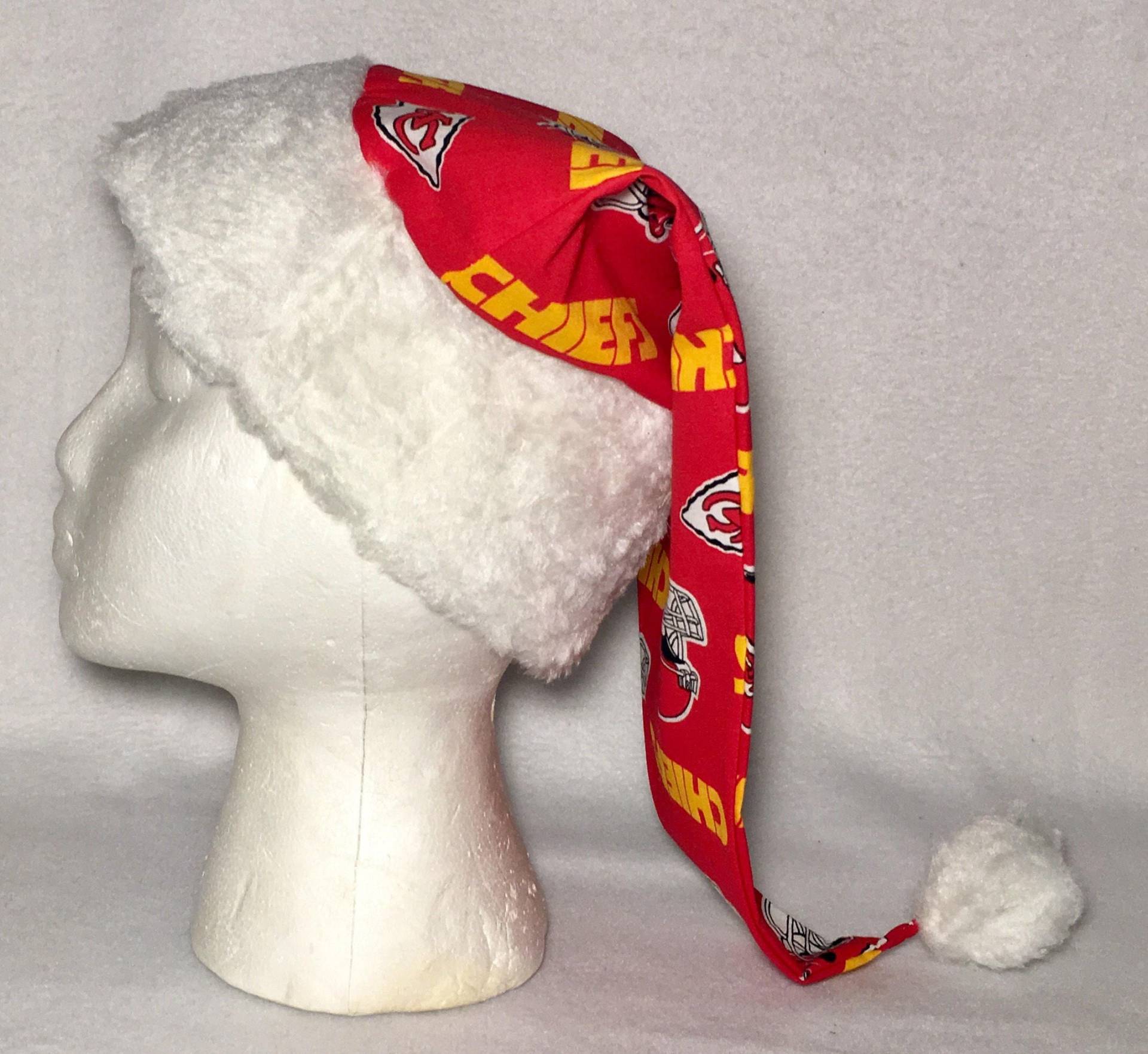 Kansas City Chiefs Weihnachtsmütze in Erwachsenengröße von AuntShellDesigns