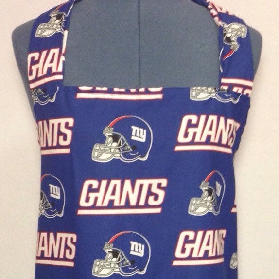 New York Giants - Grillschürze Mit Taschen von AuntShellDesigns