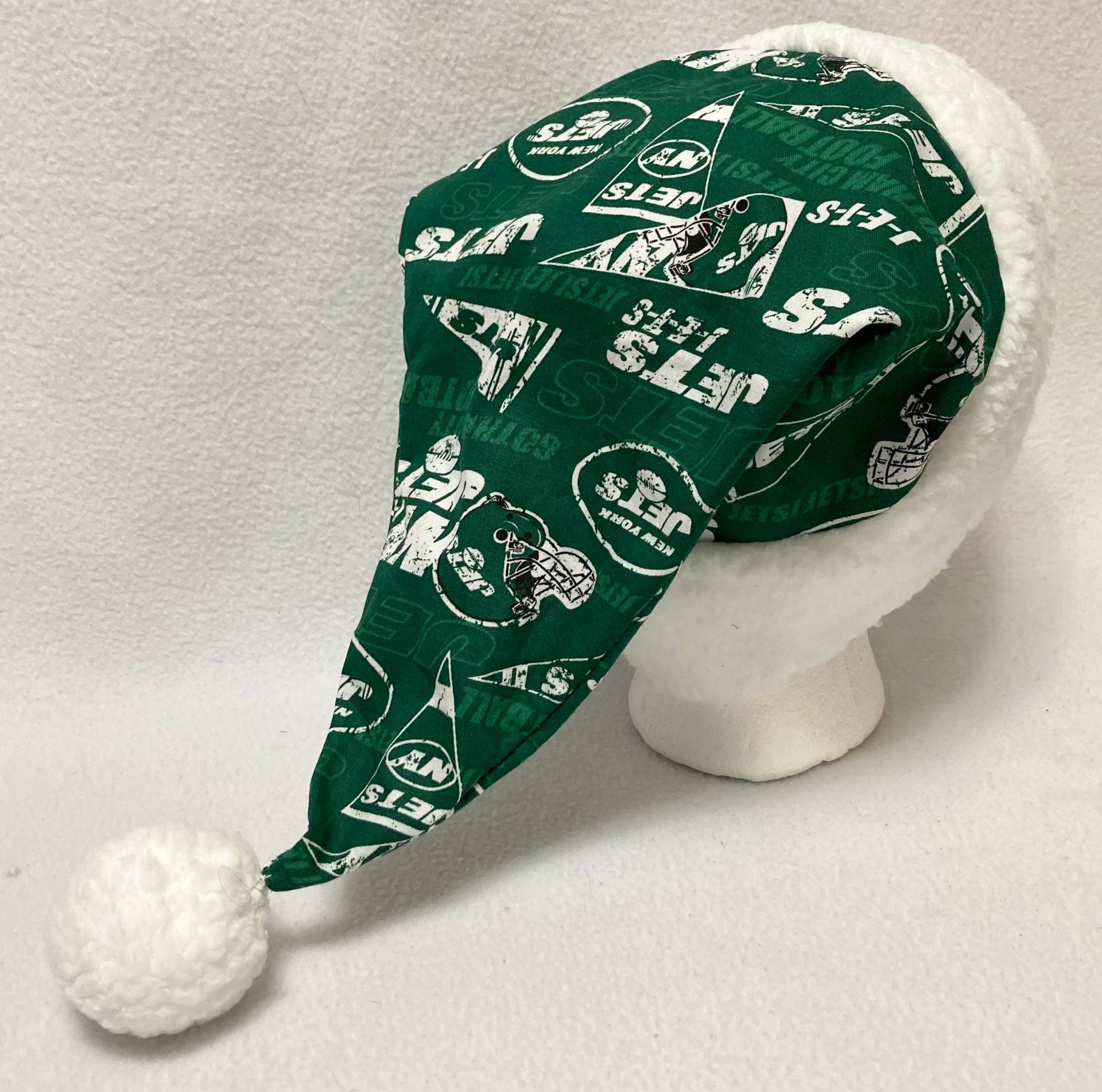 Ny Jets - Erwachsene Größe Weihnachtsmannmütze von AuntShellDesigns