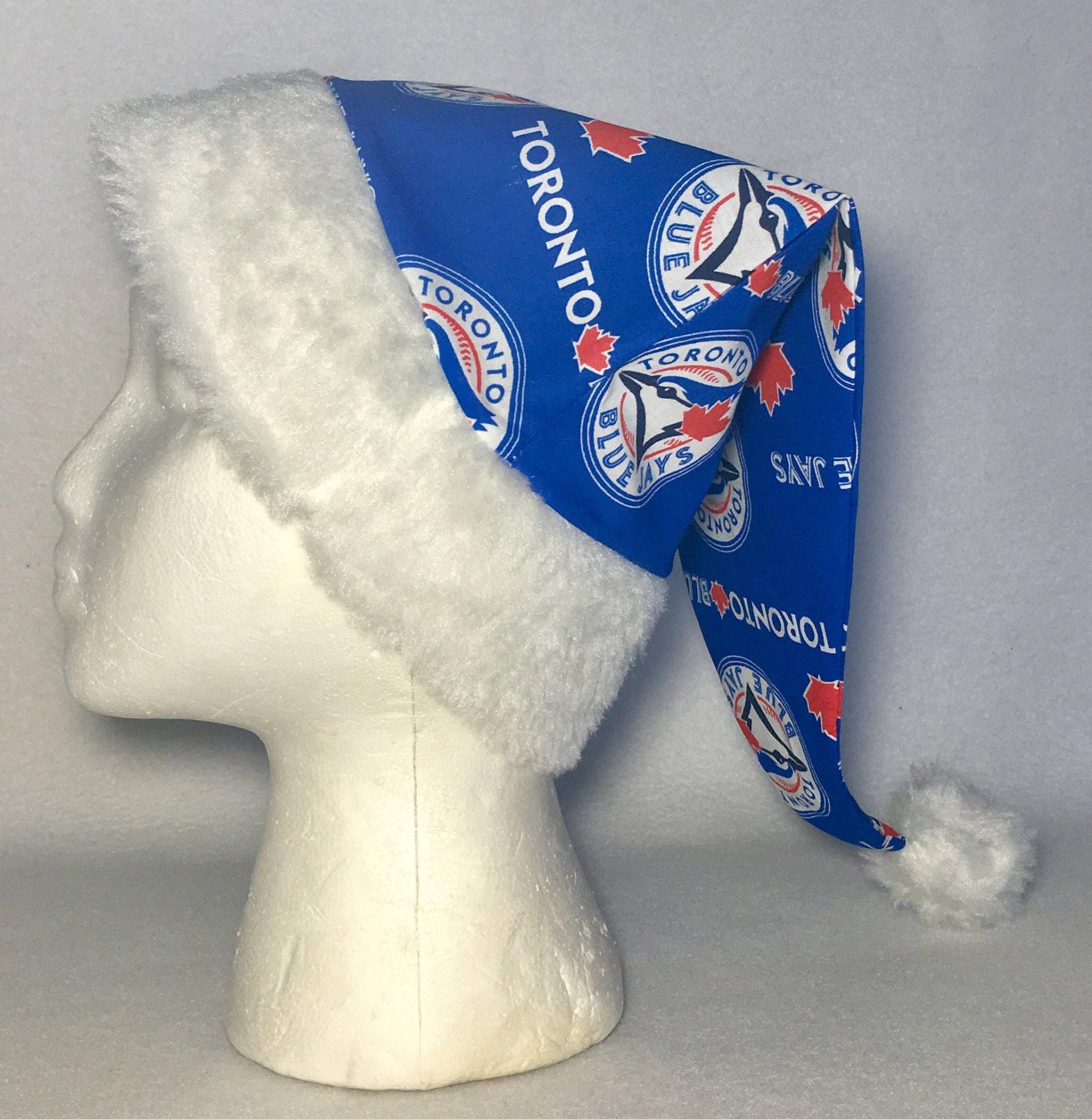 Toronto Blue Eichelhäher - Erwachsene Größe Weihnachtsmannmütze von AuntShellDesigns