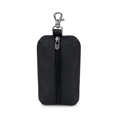 Auony Unisex Genuine Leather Key Case Wallet Pouch Bag Keychain Holder with Key Ring & Zipper Auony Unisex Genuine Leather Key Case Wallet Pouch Bag Keychain Holder with Key Ring & Zipper von Auony