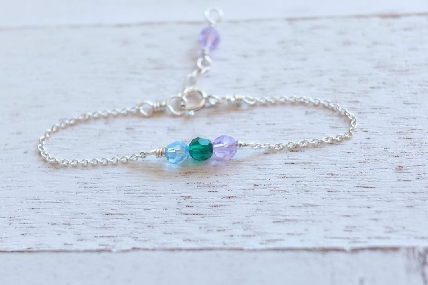 Baby Armband-Baby Schmuck-Kleinkind Armband-Neugeborenen Mädchen-Babyparty Geschenk-Baby Geburtstag-Schlichtes Zierliches Armband von Aupetitpied