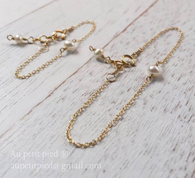 Mama Und Baby Armband-Baby Shower Geschenk-Baby-Mädchen Geschenk Taufe Geschenk-Twin Schwester Geschenk-Mutter Kind von Aupetitpied