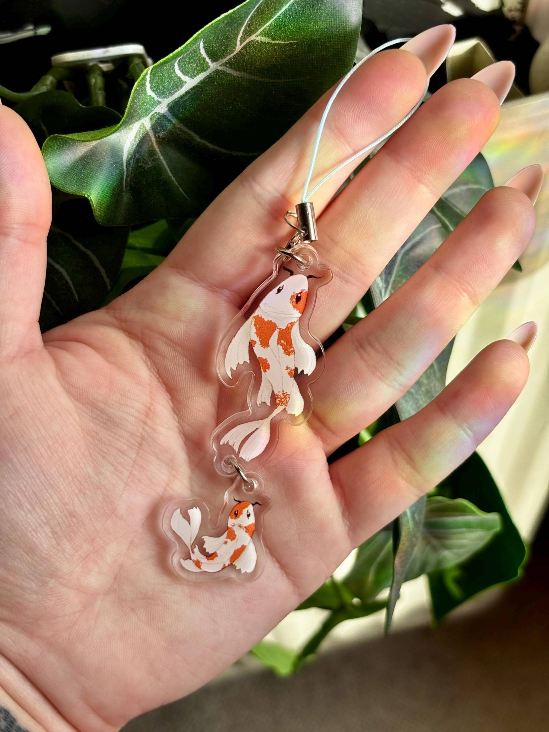 Koi Fisch || Acryl Schlüsselanhänger Koi Fisch || Acryl Schlüsselanhänger von Auphaniim