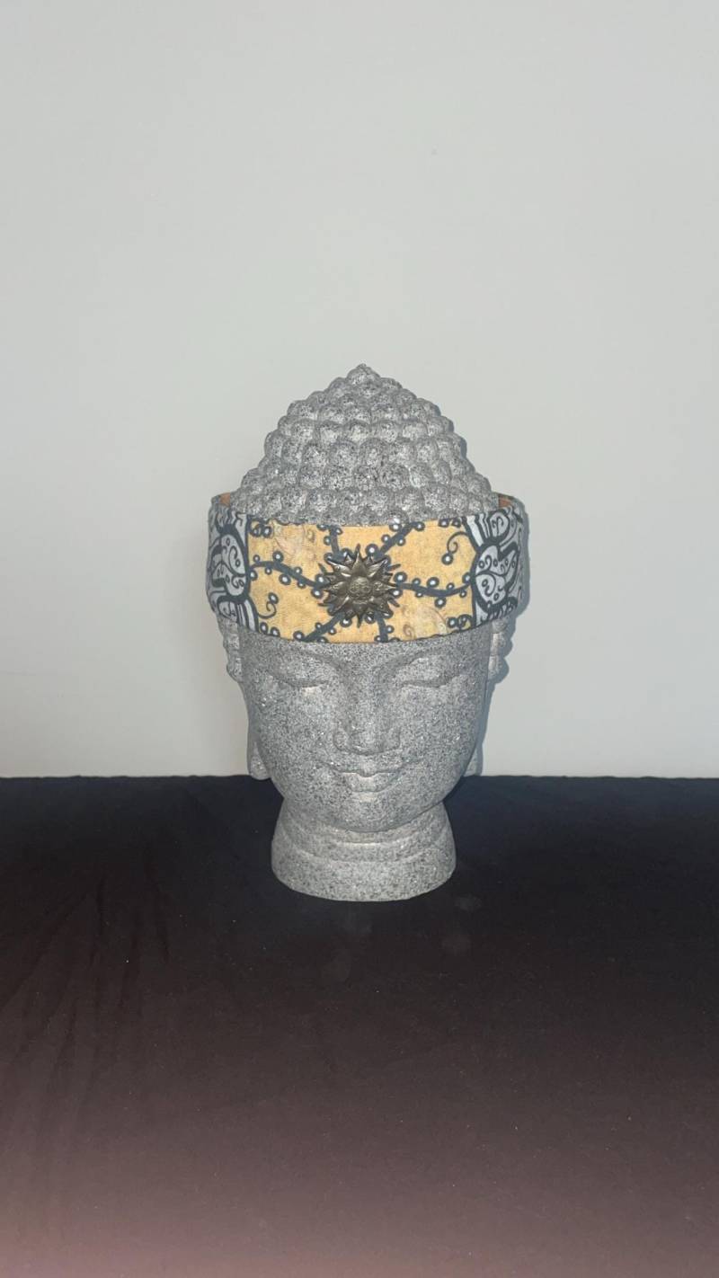 Krone Chakra Stirnband, Yoga Meditation Krone, Spirituelle Kleidung von AuraNestLux