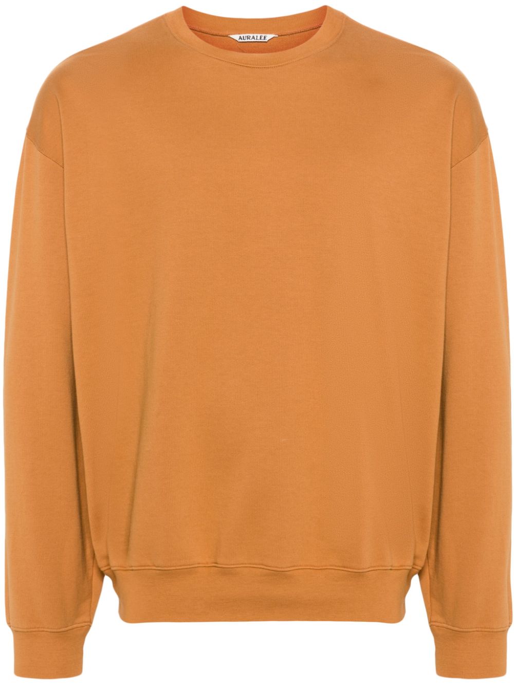 Auralee Sweatshirt mit Rundhalsausschnitt - Orange von Auralee