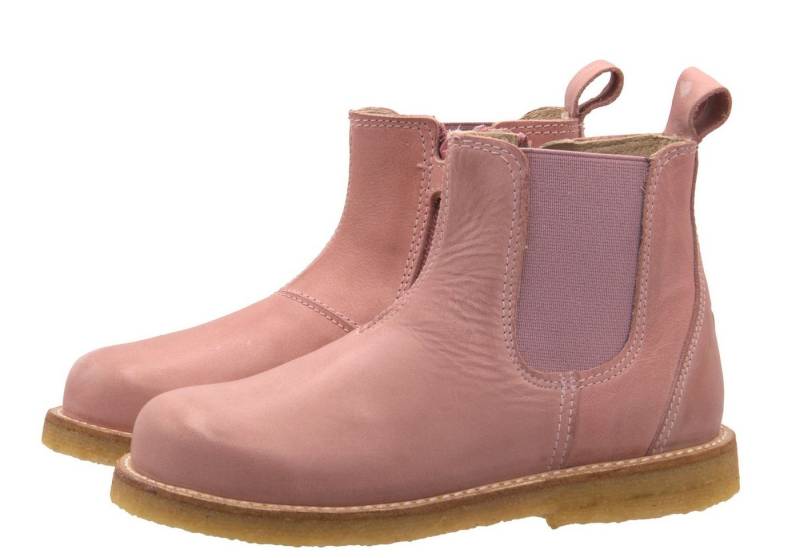 Aurato Rap Arauto Rap 81647A Chelsea Boots Leder Stiefel schmal Mädchen Rosa Schnürstiefelette von Aurato Rap