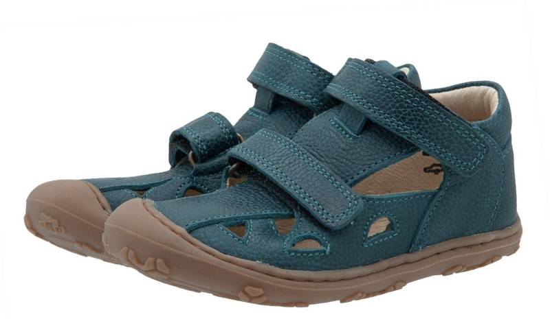 Aurato Rap Arauto Rap Sandalen Kleinkind erste Schuhe Leder Klett Petrol Sandalette von Aurato Rap