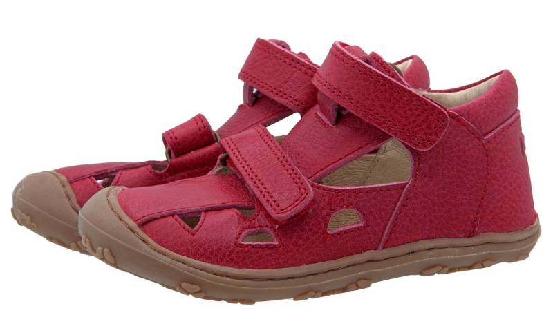 Aurato Rap Arauto Rap Sandalen Kleinkind erste Schuhe Leder Klett rot Sandalette von Aurato Rap