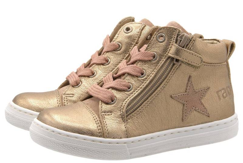 Aurato Rap Arauto Rap Sneaker Leder Schuhe 81792 Mädchen Gold Sneaker von Aurato Rap