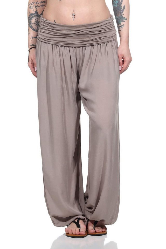 OriginalYou Haremshose Pluderhose sommerlich leichte Yogahose luftige Sommerhose luftig & leicht, viele unifarben, hautfreundlicher Tuchstoff von OriginalYou