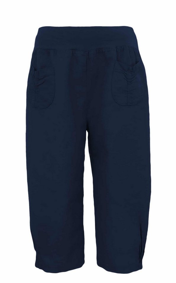OriginalYou Leinenhose Leinenhose Damen kurze Sommerhose Leinen Bermuda luftig & leicht, elastischer Gummizug, in unifarbe von OriginalYou