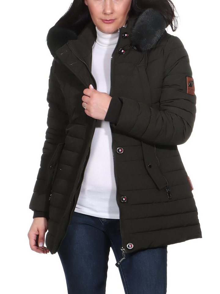 Aurela Damenmode Steppjacke Damen Outdoor Jacke Steppjacke auch in großen Größen erhältlich von Aurela Damenmode