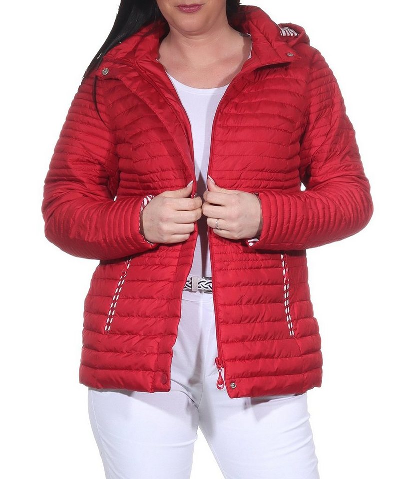 Aurela Damenmode Steppjacke Damen Sommerjacke leichte Outdoor Jacke auch in großen Größen erhältlich, angenehm leichte Übegrangsjacke von Aurela Damenmode