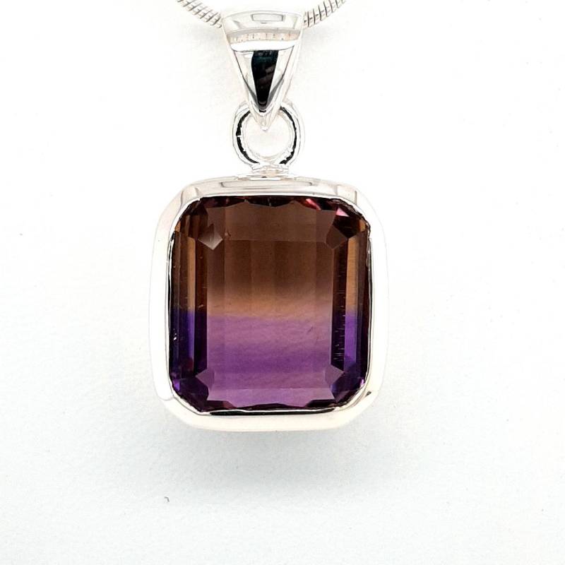 Ametrin Sterling Silber Anhänger Ametrin Sterling Silber Anhänger von AureliaEdelsteine1
