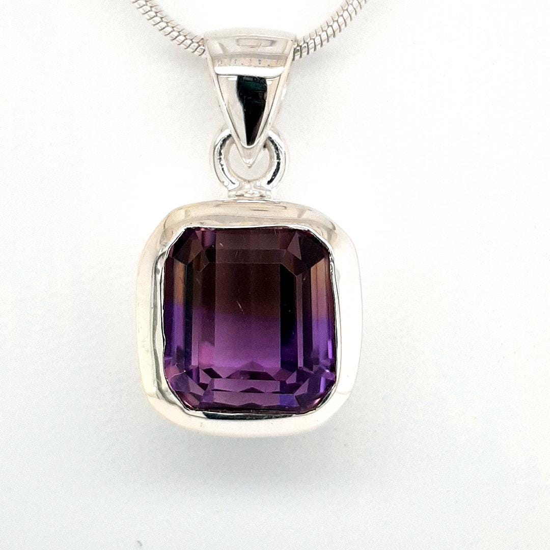 Ametrin Sterling Silber Anhänger Ametrin Sterling Silber Anhänger von AureliaEdelsteine1
