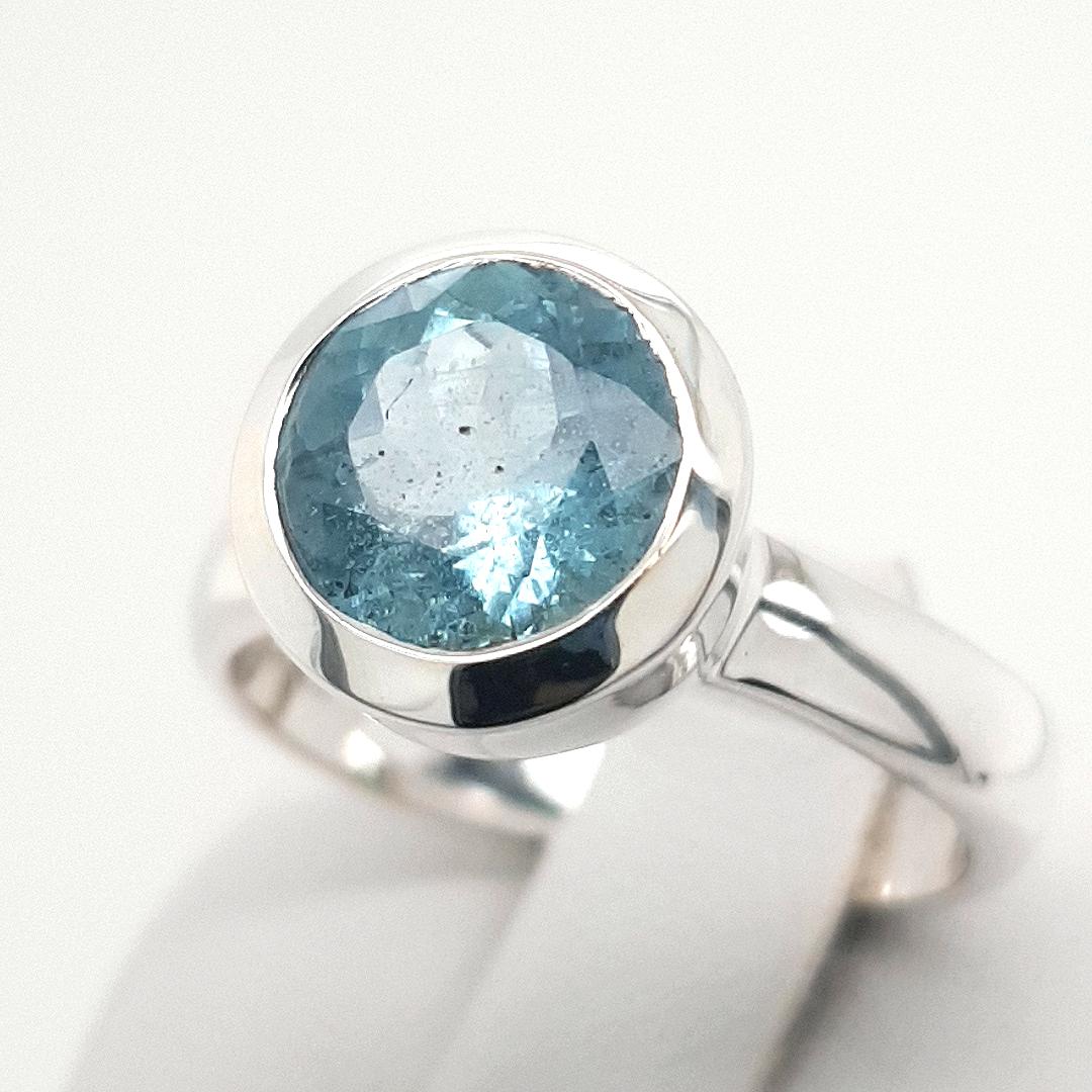 Aquamarin Sterling Silber Ring 54, 5 Aquamarin Sterling Silber Ring 54, 5 von AureliaEdelsteine1