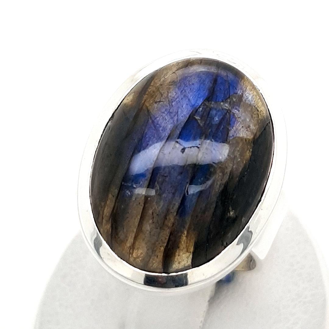 Labradorit Sterling Silber Ring 53 Labradorit Sterling Silber Ring 53 von AureliaEdelsteine1