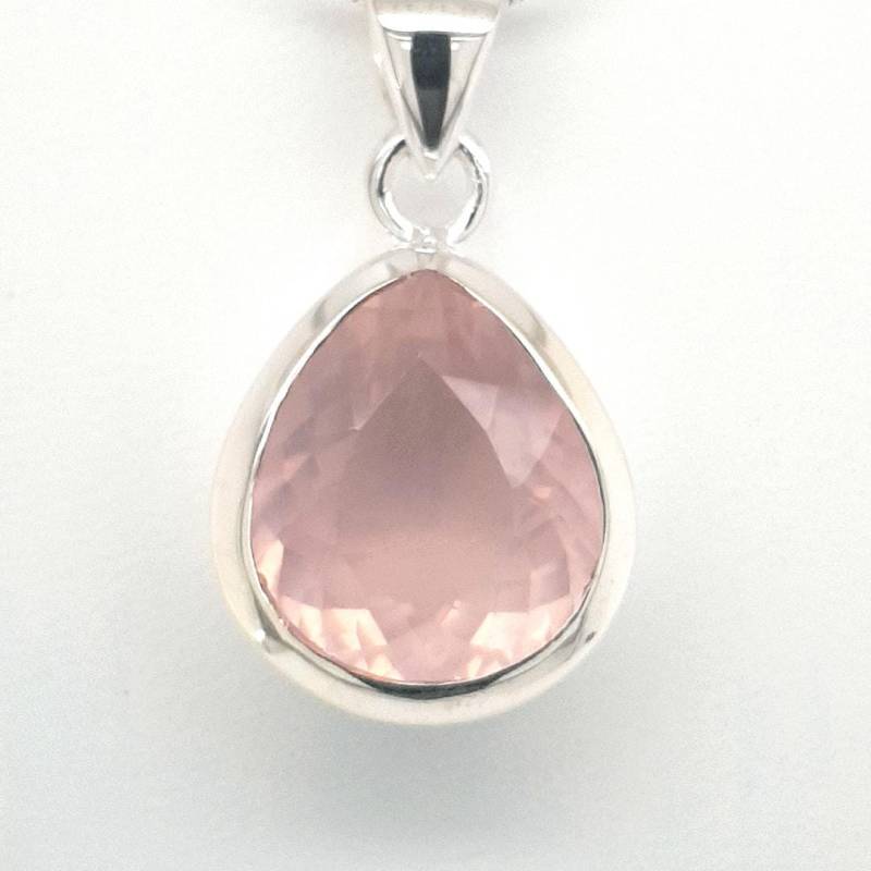 Rosenquarz Sterling Silber Anhänger Rosenquarz Sterling Silber Anhänger von AureliaEdelsteine1